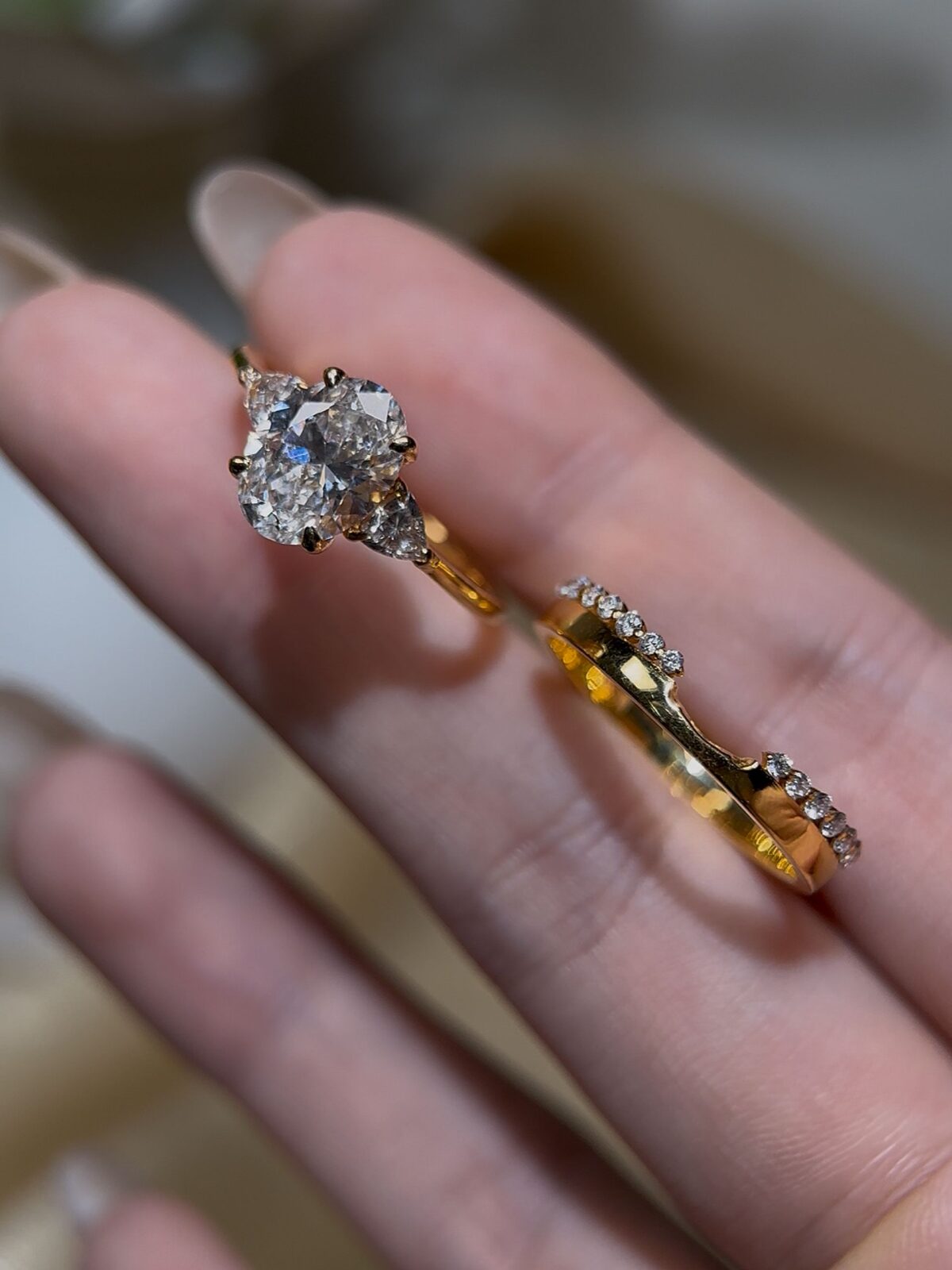 ENTAI-003 lab grown diamond jewellery image 2