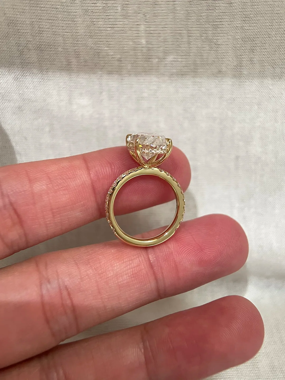 ENTAI-044 lab grown diamond jewellery image 2