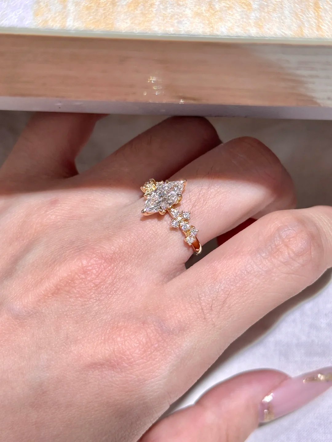 ENTAI-049 lab grown diamond jewellery image 2