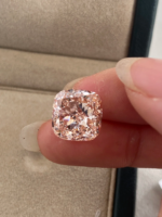 Cushion Cut Fancy Light Pink Lab‑Grown Diamond Loose Stone | Multiple Sizes Available, Make Into Finished Fine Jewelry