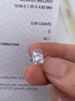 Radiant Cut Lab‑Grown Diamond Loose Stone | Multiple Sizes Available, Make Into Finished Fine Jewelry - Image 3