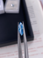 Blue Marquise Lab Grown Diamond Loose Stone – Brilliant Fancy Color Diamond（Custom Size Available） - Image 3