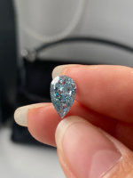 Pear Cut Fancy Intense Blue Lab‑Grown Diamond Loose Stone | Multiple Sizes Available, Make Into Finished Fine Jewelry - Image 3