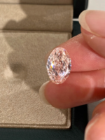 Oval Cut Fancy Light Pink Lab‑Grown Diamond Loose Stone | Multiple Sizes Available, Make Into Finished Fine Jewelry