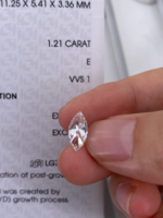 Marquise Cut Lab‑Grown Diamond Loose Stone | Multiple Sizes Available, Make Into Finished Fine Jewelry - Image 3