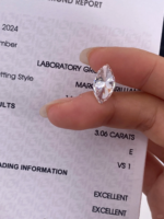 Custom Marquise Cut Lab-Grown Diamond Loose Stone – Available in Multiple Sizes, Crafted into Personalized Fine Jewelry - Image 3