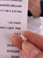 Heart Cut Fancy Light Pink Lab‑Grown Diamond Loose Stone | Multiple Sizes Available, Make Into Finished Fine Jewelry - Image 2