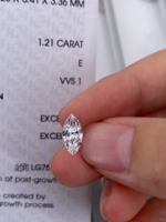 Marquise Cut Lab‑Grown Diamond Loose Stone | Multiple Sizes Available, Make Into Finished Fine Jewelry
