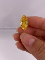 Marquise Cut Fancy Yellow Lab‑Grown Diamond Loose Stone | Multiple Sizes Available, Make Into Finished Fine Jewelry - Image 2