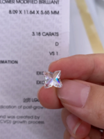 Four‑Leaf Clover Cut Lab‑Grown Diamond Loose Stone | Multiple Sizes Available, Make Into Finished Fine Jewelry - Image 3