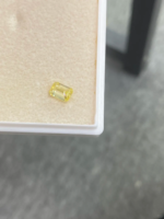 Custom Fancy Yellow Emerald Cut Lab-Grown Diamond Loose Stone – Available in Multiple Sizes, Crafted into Personalized Fine Jewelry - Image 2