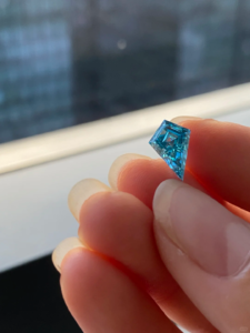 Custom Fancy Blue Lab-Grown Diamond Loose Stone – Available in Multiple Sizes, Crafted into Personalized Fine Jewelry