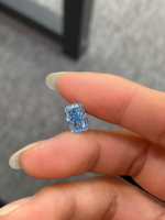 Custom Fancy Blue Emerald Cut Lab-Grown Diamond Loose Stone – Available in Multiple Sizes, Crafted into Personalized Fine Jewelry - Image 2