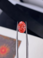 Custom Fancy Red Lab-Grown Diamond Loose Stone – Available in Multiple Sizes, Crafted into Personalized Fine Jewelry