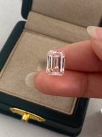Emerald Cut Colorless Lab‑Grown Diamond Loose Stone | Multiple Sizes Available, Make Into Finished Fine Jewelry