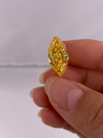 Marquise Cut Fancy Yellow Lab‑Grown Diamond Loose Stone | Multiple Sizes Available, Make Into Finished Fine Jewelry