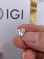 Heart Cut Lab‑Grown Diamond Loose Stone | Multiple Sizes Available, Make Into Finished Fine Jewelry - Image 2