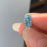 Oval Cut Fancy Intense Blue Lab‑Grown Diamond Loose Stone | Multiple Sizes Available, Make Into Finished Fine Jewelry