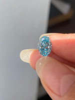 Oval Cut Fancy Intense Blue Lab‑Grown Diamond Loose Stone | Multiple Sizes Available, Make Into Finished Fine Jewelry