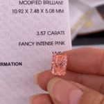 Radiant Cut Fancy Intense Pink Lab‑Grown Diamond Loose Stone | Multiple Sizes Available, Make Into Finished Fine Jewelry
